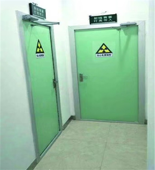 毕节厂家定制防 辐射铅门 CT室铅门 放射科射线防护施工
